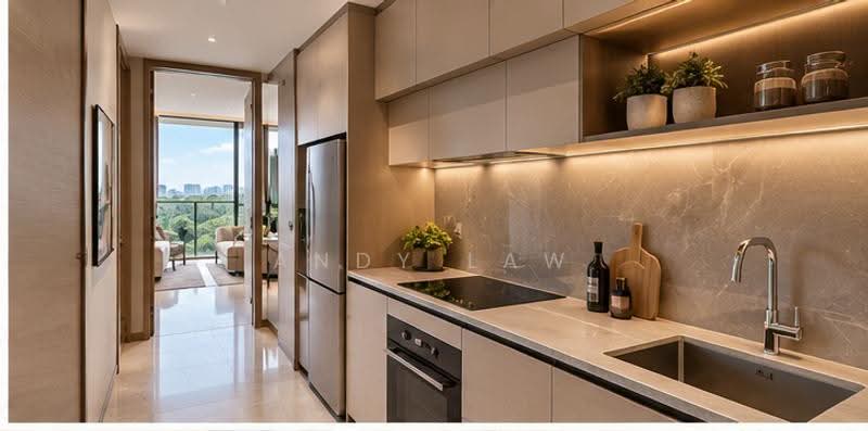 Thomson Reserve, Bright Hill Drive, Ang Mo Kio / Bishan / Thomson, 2 Bedrooms, 592 sqft, Condominium For Sale, by Andy Law, 500274673 - Kitchen - PropertyGuru.com.sg