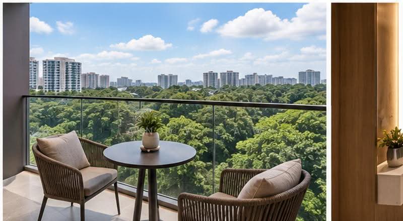 Thomson Reserve, Bright Hill Drive, Ang Mo Kio / Bishan / Thomson, 2 Bedrooms, 592 sqft, Condominium For Sale, by Andy Law, 500274673 - Balcony - PropertyGuru.com.sg