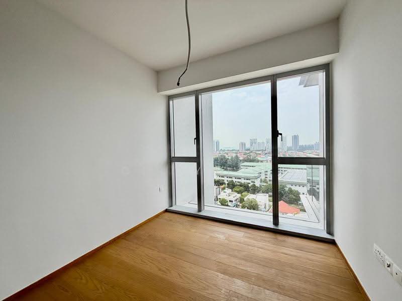 View of master bedroom