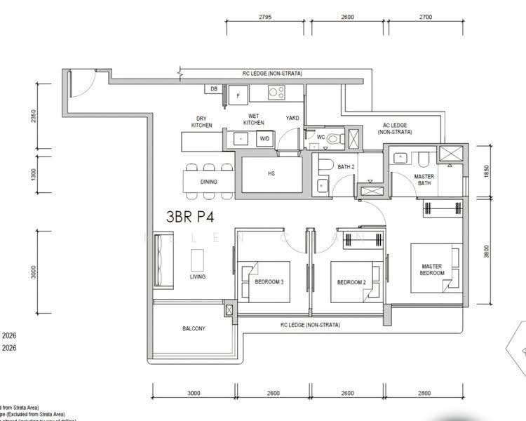 Lentor Gardens Residences, 68 Lentor Gardens, Mandai / Upper Thomson, 3 Bedrooms, 1,001 sqft, Apartment For Sale, by Helen Chan, 500274692 - Kitchen - PropertyGuru.com.sg