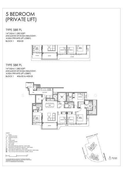 Vela Bay, 1 Bayshore Walk, Bedok / Upper East Coast, 5 Bedrooms, 1,582 sqft, Condominium For Sale, by Sheryl Tong, 500274705 - 5BR PL - PropertyGuru.com.sg