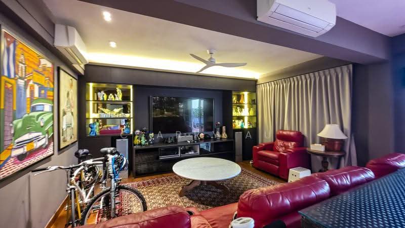 Balinese‑Inspired Semi-Detached @ Serangoon Garden • Tavistock MRT ★Eminence Landed★, Berwick Drive, Crowhurst Drive, Serangoon Garden, Hougang / Punggol / Sengkang, 5 Bedrooms, 5,000 sqft, Semi-Detached House For Sale, by Clarry Au, 500274708 - Living Room - PropertyGuru.com.sg