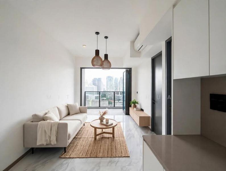 The Landmark, 173 Chin Swee Road, Alexandra / Commonwealth, 1 Bedroom, 517 sqft, Condominium For Sale, by Mitchell Chua, 500274716 - Living Room - PropertyGuru.com.sg