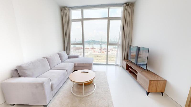 76 Shenton, 76 Shenton Way, Chinatown / Tanjong Pagar, 1 Bedroom, 592 sqft, Apartment For Rent, by Alfie Isa, 500274773 - Living Room - PropertyGuru.com.sg