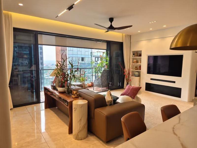 Parc Clematis, 8 Jalan Lempeng, Buona Vista / West Coast / Clementi New Town, 5 Bedrooms, 1,636 sqft, Condominium For Sale, by Vivian Zhao, 500274778 - Living Room - PropertyGuru.com.sg