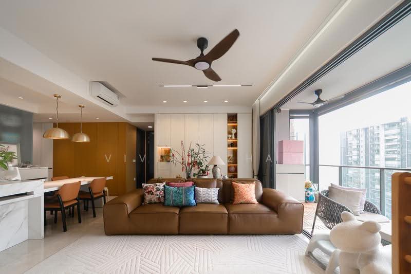 Parc Clematis, 8 Jalan Lempeng, Buona Vista / West Coast / Clementi New Town, 5 Bedrooms, 1,636 sqft, Condominium For Sale, by Vivian Zhao, 500274778 - Living Room - PropertyGuru.com.sg