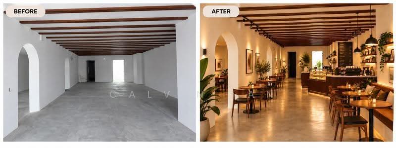 F&B SPACE FOR RENT @ DICKSON ROAD, Farrer Park / Serangoon Rd, 2,245 sqft, Food & Beverage For Rent, by Calvin Tan, 500274797 - Interior - CommercialGuru.com.sg