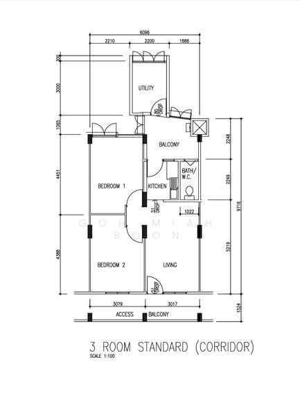 26 Jalan Klinik, 26 Jalan Klinik, Alexandra / Commonwealth, 2 Bedrooms, 646 sqft, HDB Flat For Sale, by Goh Miah Boon, 500274882 - PropertyGuru.com.sg