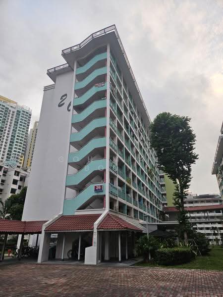 26 Jalan Klinik, 26 Jalan Klinik, Alexandra / Commonwealth, 2 Bedrooms, 646 sqft, HDB Flat For Sale, by Goh Miah Boon, 500274882 - Exterior - PropertyGuru.com.sg