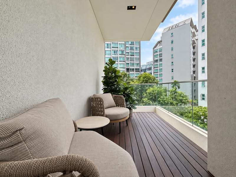 The Oliv @ Balmoral, 11C Balmoral Road, Tanglin / Holland / Bukit Timah, 4 Bedrooms, 3,337 sqft, Condominium For Sale, by Sophia Ho Xiang Ling 何相羚, 500274895 - Master Bedroom Balcony - PropertyGuru.com.sg