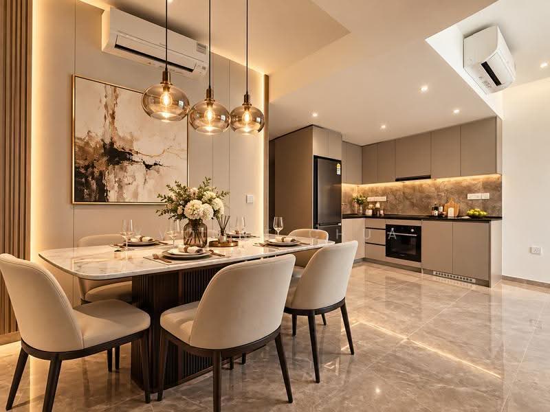 Norwood Grand, Admiralty / Woodlands, 2 Bedrooms, 710 sqft, Condominium For Rent, by Yvonne Chua, 500274930 - Dining Room - PropertyGuru.com.sg