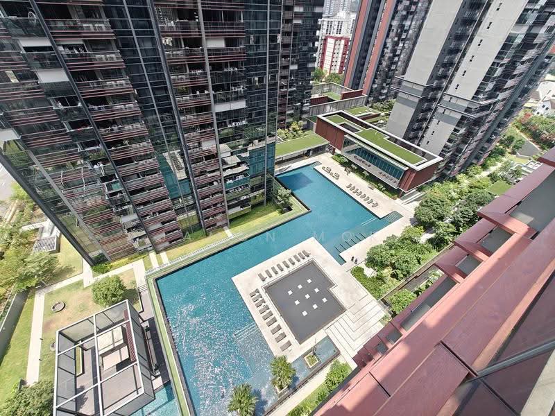 JadeScape, 314 Shunfu Road, Ang Mo Kio / Bishan / Thomson, 2 Bedrooms, 764 sqft, Condominium For Sale, by Jamon Mok, 500274959 - Pool view from Balcony - PropertyGuru.com.sg