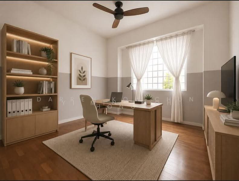 C.H.E.A.P Inter-Terrace Minutes to Serangoon MRT, Hougang / Punggol / Sengkang, 4 Bedrooms, 1,895 sqft, Terraced House For Sale, by Darren Koh Chun Hong, 500274973 - Study - PropertyGuru.com.sg