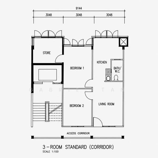 C.H.E.A.P.E.S.T 3-Room HDB over 650sqft High Floor | All race Eligible | D3, Commonwealth Crescent, Commonwealth Close, Alexandra / Commonwealth, 2 Bedrooms, 678 sqft, HDB Flat For Sale, by Gabriel Tan, 500274993 - PropertyGuru.com.sg