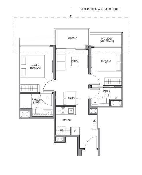 Lucerne Grand, Lakeside Drive, Boon Lay / Jurong / Tuas, 2 Bedrooms, 624 sqft, Condominium For Sale, by Andy Law, 500275001 - PropertyGuru.com.sg