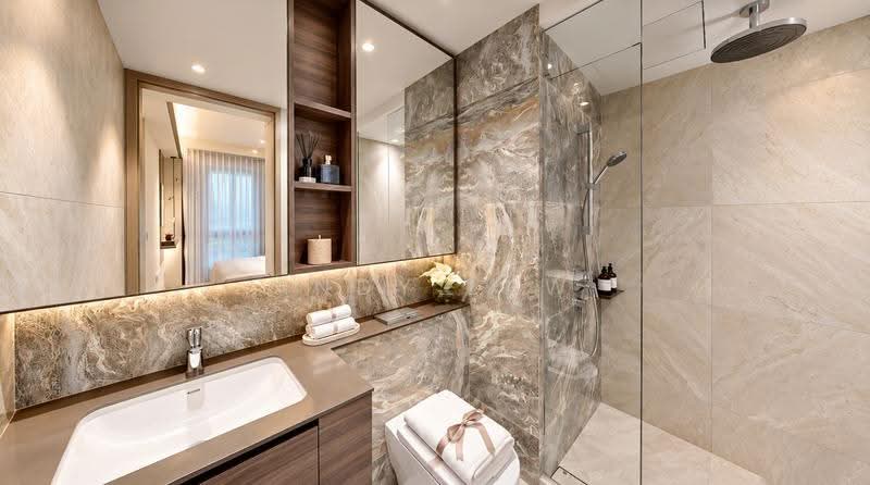 Lucerne Grand, Lakeside Drive, Boon Lay / Jurong / Tuas, 2 Bedrooms, 624 sqft, Condominium For Sale, by Andy Law, 500275001 - Bathroom - PropertyGuru.com.sg