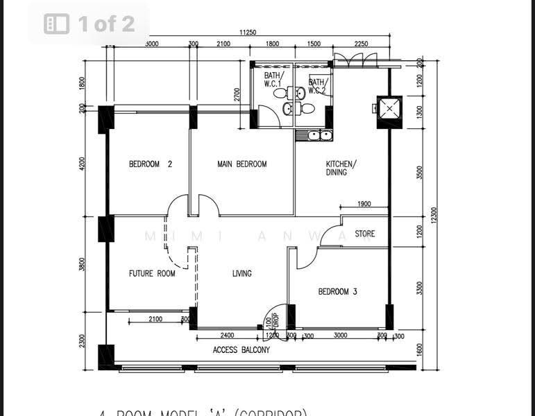 260 Bishan Street 22, 260 Bishan Street 22, Ang Mo Kio / Bishan / Thomson, 3 Bedrooms, 1,119 sqft, HDB Flat For Sale, by Mimi Anwar, 500275126 - PropertyGuru.com.sg