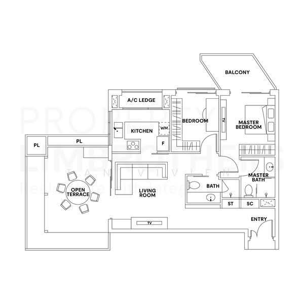 Sky Habitat, 7 Bishan Street 15, Ang Mo Kio / Bishan / Thomson, 2 Bedrooms, 1,195 sqft, Condominium For Rent, by Tan Vivien, 500275128 - PropertyGuru.com.sg