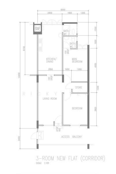 265 Bukit Batok East Avenue 4, 265 Bukit Batok East Avenue 4, Dairy Farm / Bukit Panjang / Choa Chu Kang, 2 Bedrooms, 721 sqft, HDB Flat For Sale, by Ricky Teo, 500275141 - PropertyGuru.com.sg