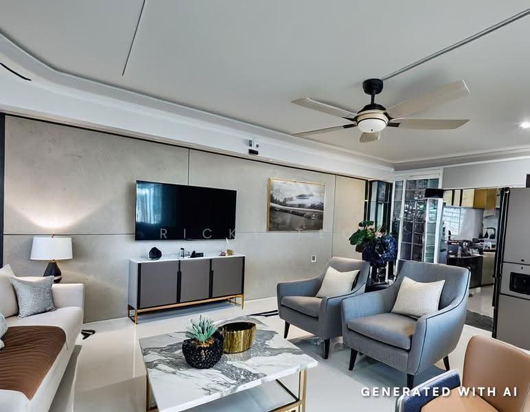 265 Bukit Batok East Avenue 4, 265 Bukit Batok East Avenue 4, Dairy Farm / Bukit Panjang / Choa Chu Kang, 2 Bedrooms, 721 sqft, HDB Flat For Sale, by Ricky Teo, 500275141 - Living Room Virtual Staging - PropertyGuru.com.sg
