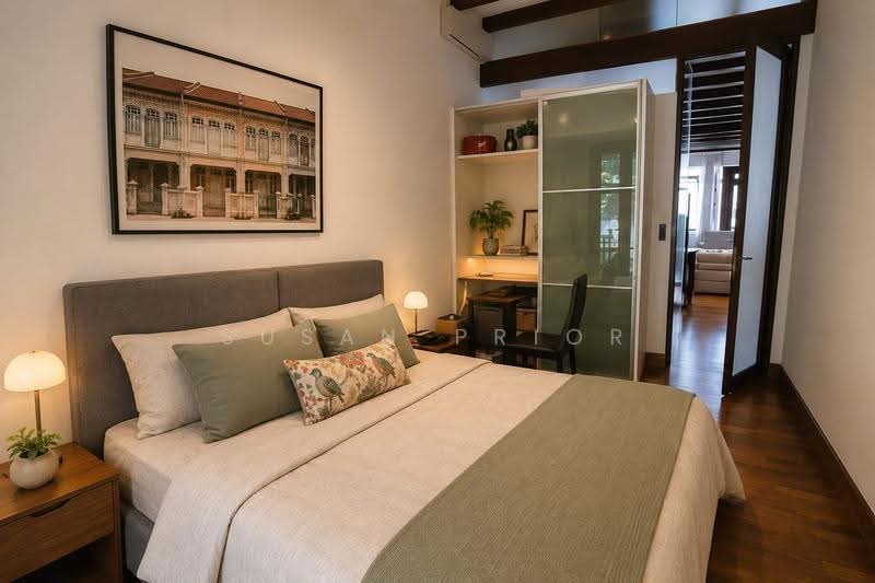 A Couples Retreat at Emerald Hill, Emerald Hill Conservation Area, Orchard / River Valley, 4 Bedrooms, 2,575 sqft, Conservation House For Rent, by Susan Prior, 500275169 - Bedroom - PropertyGuru.com.sg