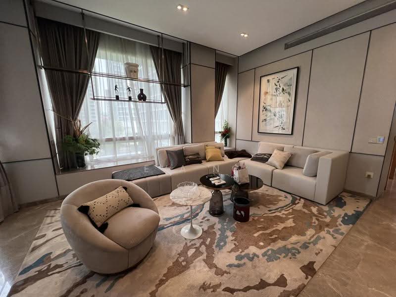 Nouvel 18, 16 Anderson Road, Tanglin / Holland / Bukit Timah, 3 Bedrooms, 1,539 sqft, Condominium For Rent, by Eva Ng, 500275277 - Living Room - PropertyGuru.com.sg