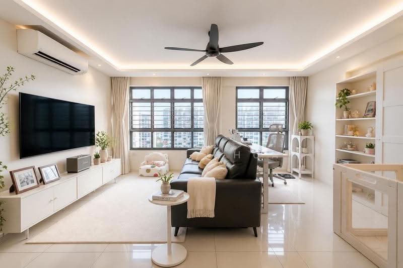 622A Tampines Avenue 12, 622A Tampines Avenue 12, Pasir Ris / Tampines, 3 Bedrooms, 1,216 sqft, HDB Flat For Sale, by Lewis Chua, 500275448 - Living Room - PropertyGuru.com.sg