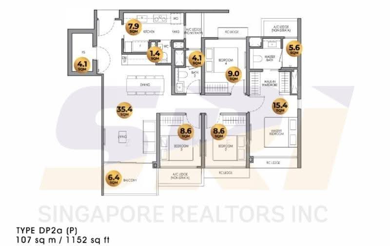 Lucerne Grand, Lakeside Drive, Boon Lay / Jurong / Tuas, 4 Bedrooms, 1,152 sqft, Condominium For Sale, by Zan Kiew, 500275460 - PropertyGuru.com.sg
