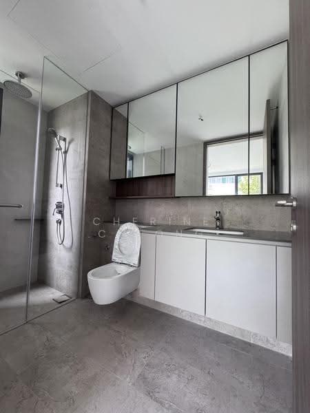 3 Br Woodland South MRT Brand New Condo, Woodland drive 17, Admiralty / Woodlands, 3 Bedrooms, 872 sqft, Condominium For Rent, by Cherine Cheong, 500275505 - Bathroom - PropertyGuru.com.sg