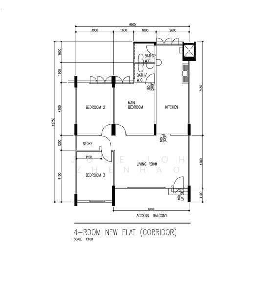 415 Hougang Avenue 10, 415 Hougang Avenue 10, Hougang / Punggol / Sengkang, 3 Bedrooms, 980 sqft, HDB Flat For Sale, by Jose Loh Zhenhao, 500275530 - PropertyGuru.com.sg