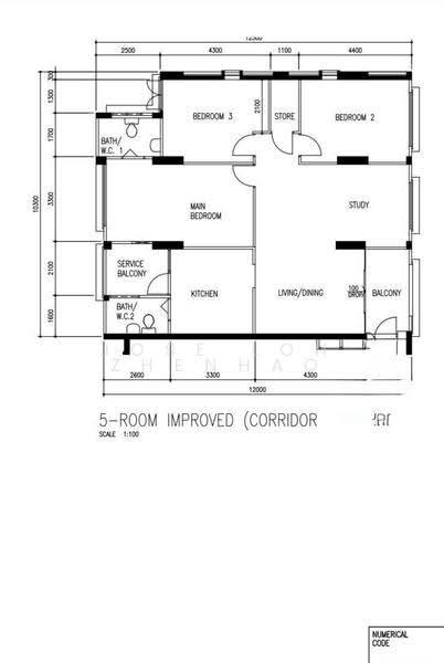 574 Hougang Street 51, 574 Hougang Street 51, Hougang / Punggol / Sengkang, 3 Bedrooms, 1,259 sqft, HDB Flat For Sale, by Jose Loh Zhenhao, 500275590 - PropertyGuru.com.sg