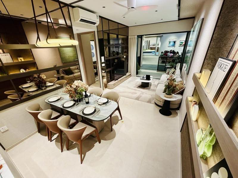Vela Bay, 3 Bayshore Walk, Bedok / Upper East Coast, 3 Bedrooms, 1,033 sqft, Condominium For Sale, by Murphy Lee, 500275595 - Dining Room - PropertyGuru.com.sg