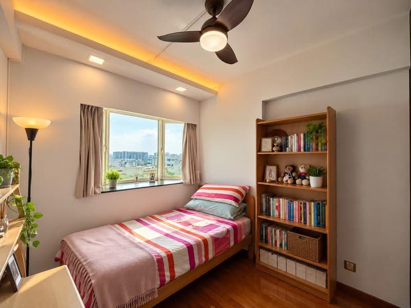 Evergreen Park, 31 Hougang Avenue 7, Hougang / Punggol / Sengkang, 3 Bedrooms, 1,066 sqft, Condominium For Sale, by Ernest Phua, 500275602 - Bedroom - PropertyGuru.com.sg