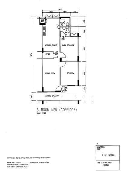 234 Yishun Street 21, 234 Yishun Street 21, Sembawang / Yishun, Room Rental, 140 sqft, HDB Flat For Rent, by Ricky Soh Say Chuan, 500275603 - PropertyGuru.com.sg