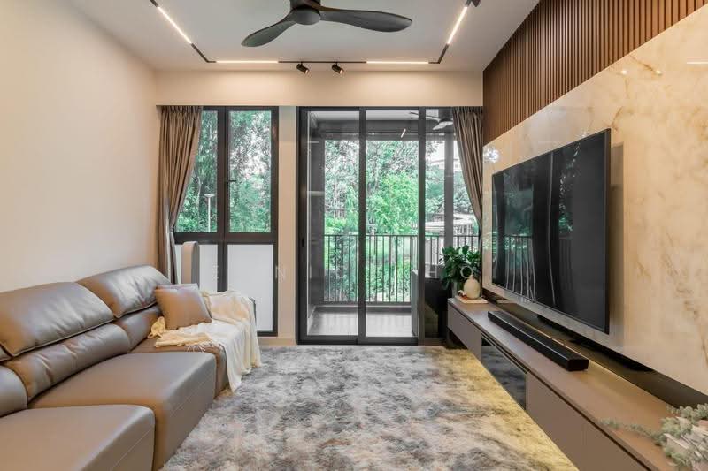 Treasure at Tampines, 15 Tampines Lane, Pasir Ris / Tampines, 4 Bedrooms, 1,281 sqft, Condominium For Sale, by Eunice Ho, 500275702 - Living Room - PropertyGuru.com.sg