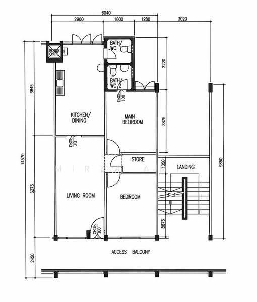 223 Yishun Street 21, 223 Yishun Street 21, Sembawang / Yishun, 2 Bedrooms, 721 sqft, HDB Flat For Sale, by Mirza Amir, 500275707 - PropertyGuru.com.sg