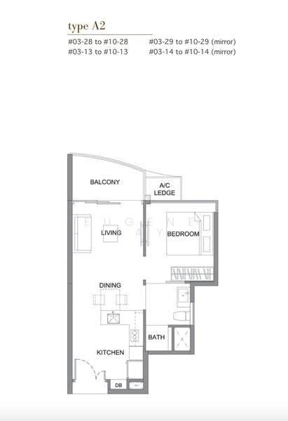 Kingsford Hillview Peak, 105 Hillview Rise, Dairy Farm / Bukit Panjang / Choa Chu Kang, 1 Bedroom, 517 sqft, Condominium For Rent, by Eugene Tay, 500275715 - PropertyGuru.com.sg
