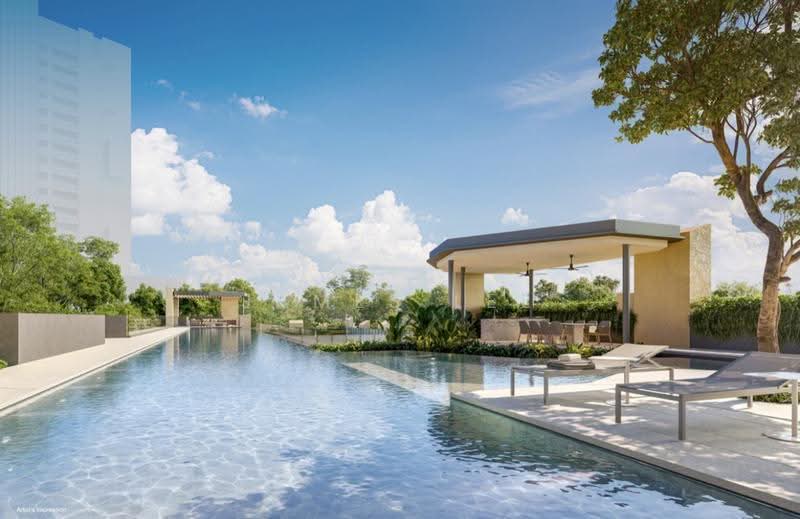 The Serra Residences, 7 Bassein Road, Newton / Novena, 4 Bedrooms, 958 sqft, Condominium For Sale, by James Lee, 500275717 - Pool - PropertyGuru.com.sg