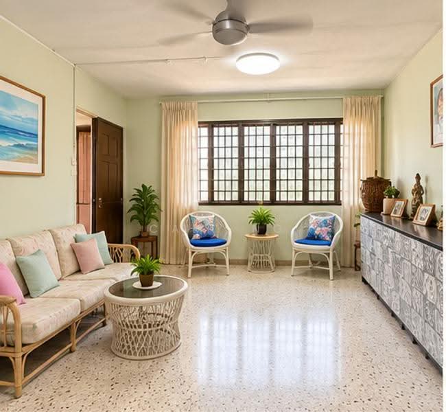 7 Marsiling Drive, 7 Marsiling Drive, Admiralty / Woodlands, 4 Bedrooms, 947 sqft, HDB Flat For Sale, by Camy Ng, 500275725 - Living Room - PropertyGuru.com.sg