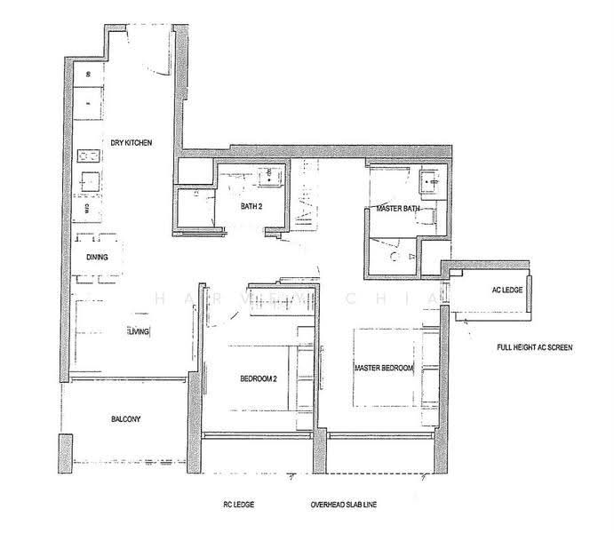 Park Place Residences, 6 Paya Lebar Road, Eunos / Geylang / Paya Lebar, 2 Bedrooms, 743 sqft, Condominium For Rent, by Harvey Chia, 500275737 - PropertyGuru.com.sg