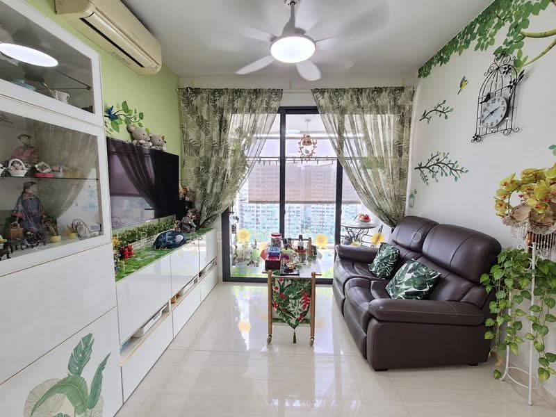 Riversound Residence, 7 Sengkang East Avenue, Hougang / Punggol / Sengkang, 2 Bedrooms, 753 sqft, Condominium For Rent, by Frederick Foo, 500275741 - Living Room - PropertyGuru.com.sg