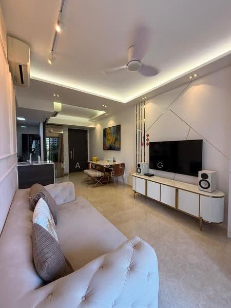 RiverTrees Residences, 29 Fernvale Close, Seletar / Yio Chu Kang, 2 Bedrooms, 700 sqft, Condominium For Sale, by KangLing Beh, 500275745 - Living Room - PropertyGuru.com.sg