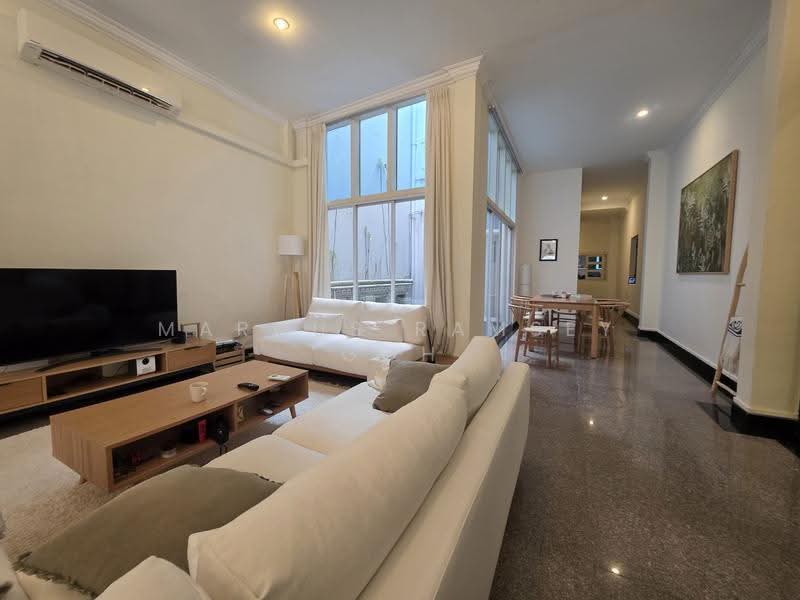 Conservation Landed, Spottiswoode road, Chinatown / Tanjong Pagar, 9 Bedrooms, 5,197 sqft, Corner Terrace For Sale, by Marcus Ramsey Goh, 500275771 - Living Room - PropertyGuru.com.sg