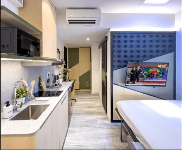 Coliwoo Baletier 320 | EXCLUSIVELY FOR STUDENTS | Premium Co-living In The Heart of Balestier, Balestier / Toa Payoh, Studio, 210 sqft, Apartment For Rent, by Eddie Tork 戴先生, 500275774 - Kitchen - PropertyGuru.com.sg