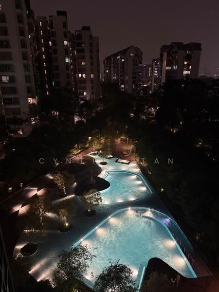 Whistler Grand, 107 West Coast Vale, Buona Vista / West Coast / Clementi New Town, 4 Bedrooms, 1,270 sqft, Condominium For Sale, by Cynthia TAN, 500275801 - Exterior view from balcony - PropertyGuru.com.sg