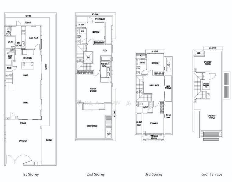 Luxus Hills | The Estate, Luxus Hill Drive, Seletar / Yio Chu Kang, 5 Bedrooms, 3,850 sqft, Terraced House For Sale, by Ka Wai, 500275817 - PropertyGuru.com.sg