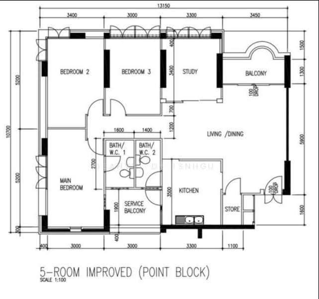 84B Lorong 2 Toa Payoh, 84B Lorong 2 Toa Payoh, Balestier / Toa Payoh, 4 Bedrooms, 1,313 sqft, HDB Flat For Sale, by Shu Ying, 500275850 - PropertyGuru.com.sg
