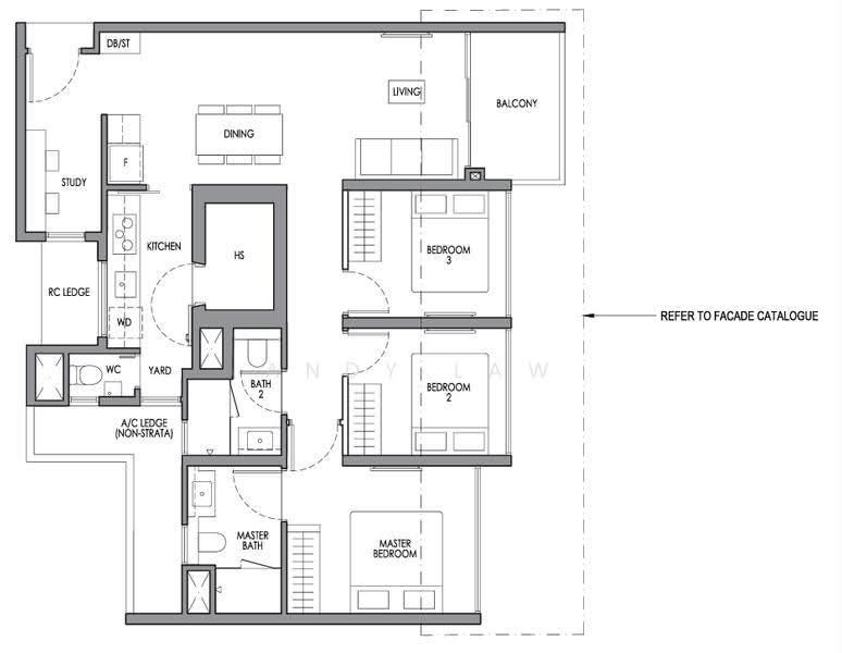 Lucerne Grand, Lakeside Drive, Boon Lay / Jurong / Tuas, 4 Bedrooms, 1,001 sqft, Condominium For Sale, by Andy Law, 500275874 - PropertyGuru.com.sg