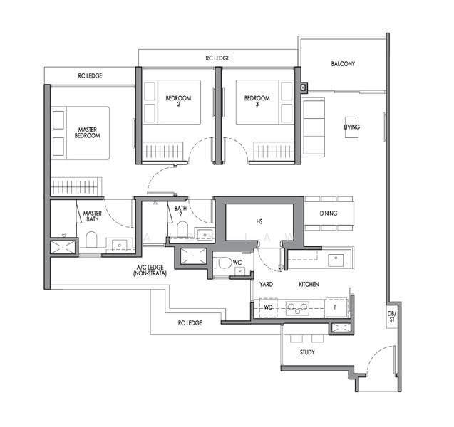 Lucerne Grand, Lakeside Drive, Boon Lay / Jurong / Tuas, 4 Bedrooms, 1,001 sqft, Condominium For Sale, by Andy Law, 500275874 - PropertyGuru.com.sg
