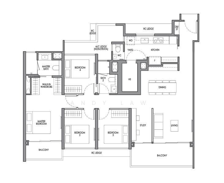 Lucerne Grand, Lakeside Drive, Boon Lay / Jurong / Tuas, 5 Bedrooms, 1,345 sqft, Condominium For Sale, by Andy Law, 500275882 - PropertyGuru.com.sg